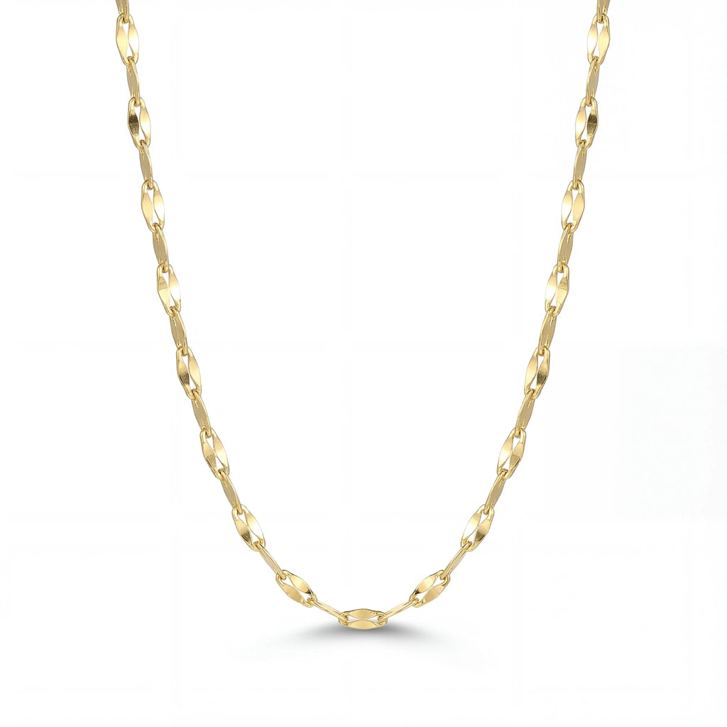 Collana con catena a maglie delicate