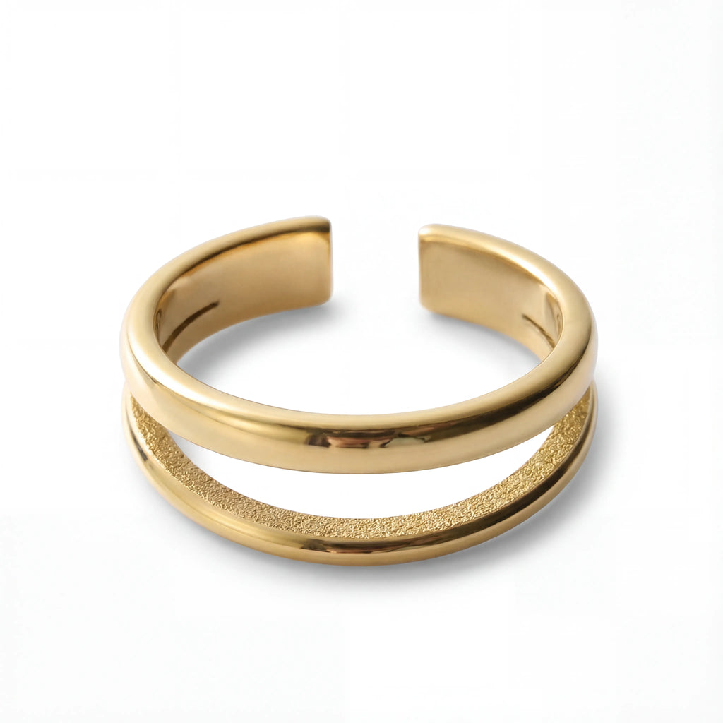 Anello Aperto a Doppio Strato