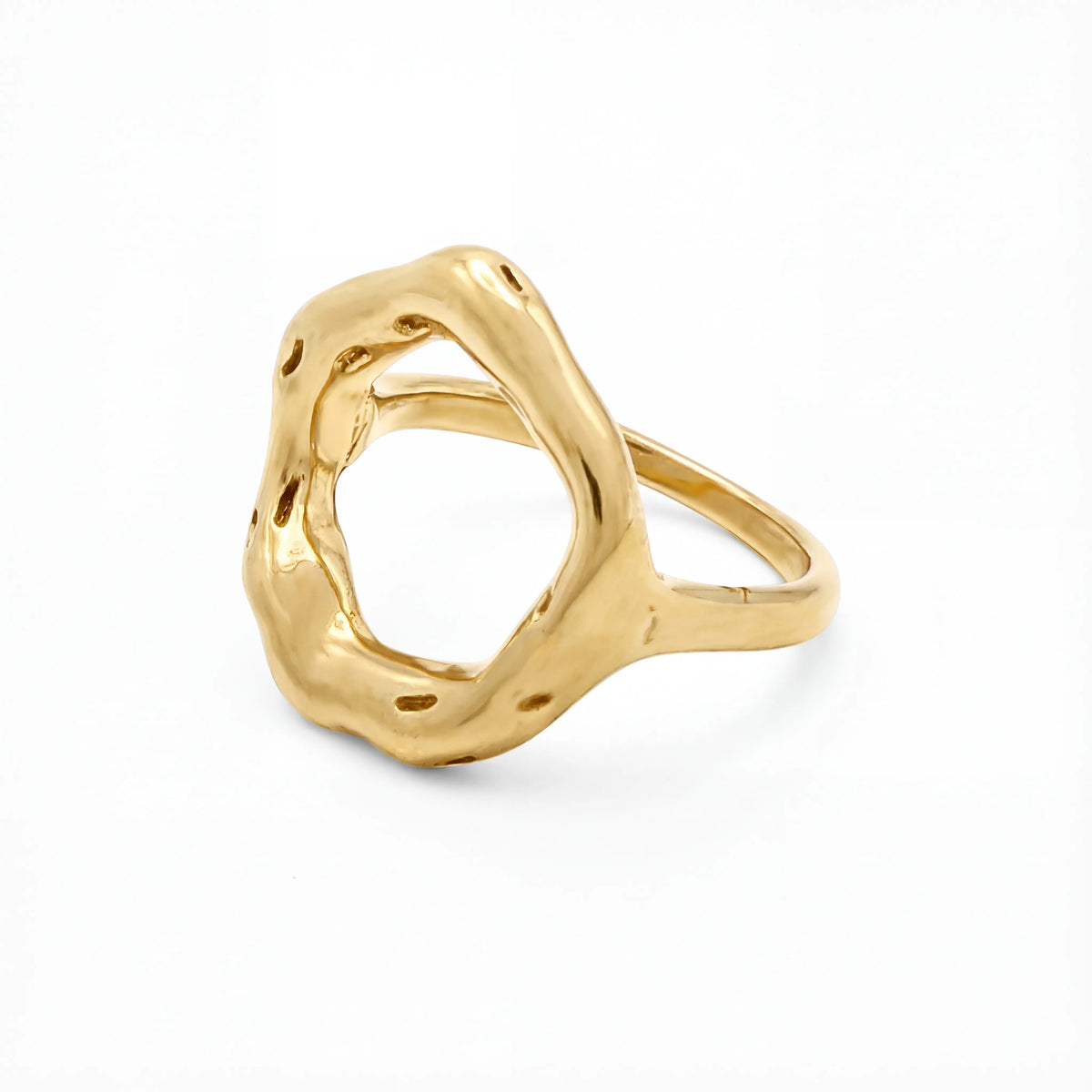 Organic Shape Ring Set