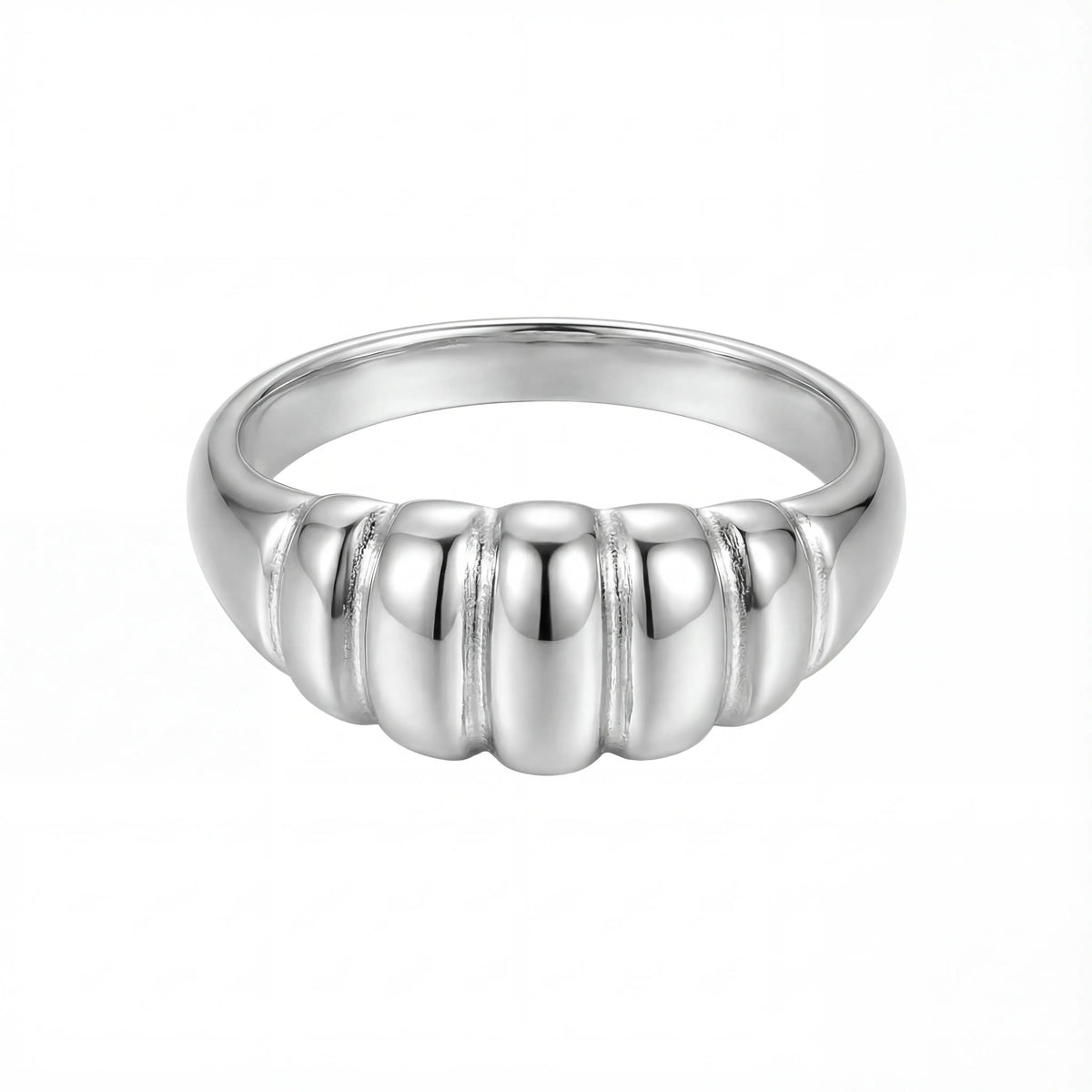 Croissant Dome Ring