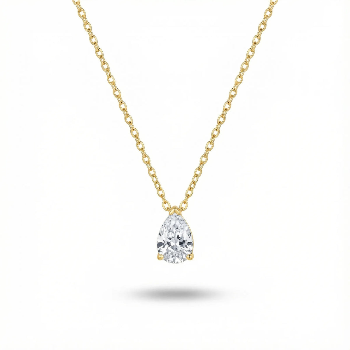 Drop Birthstone Necklace