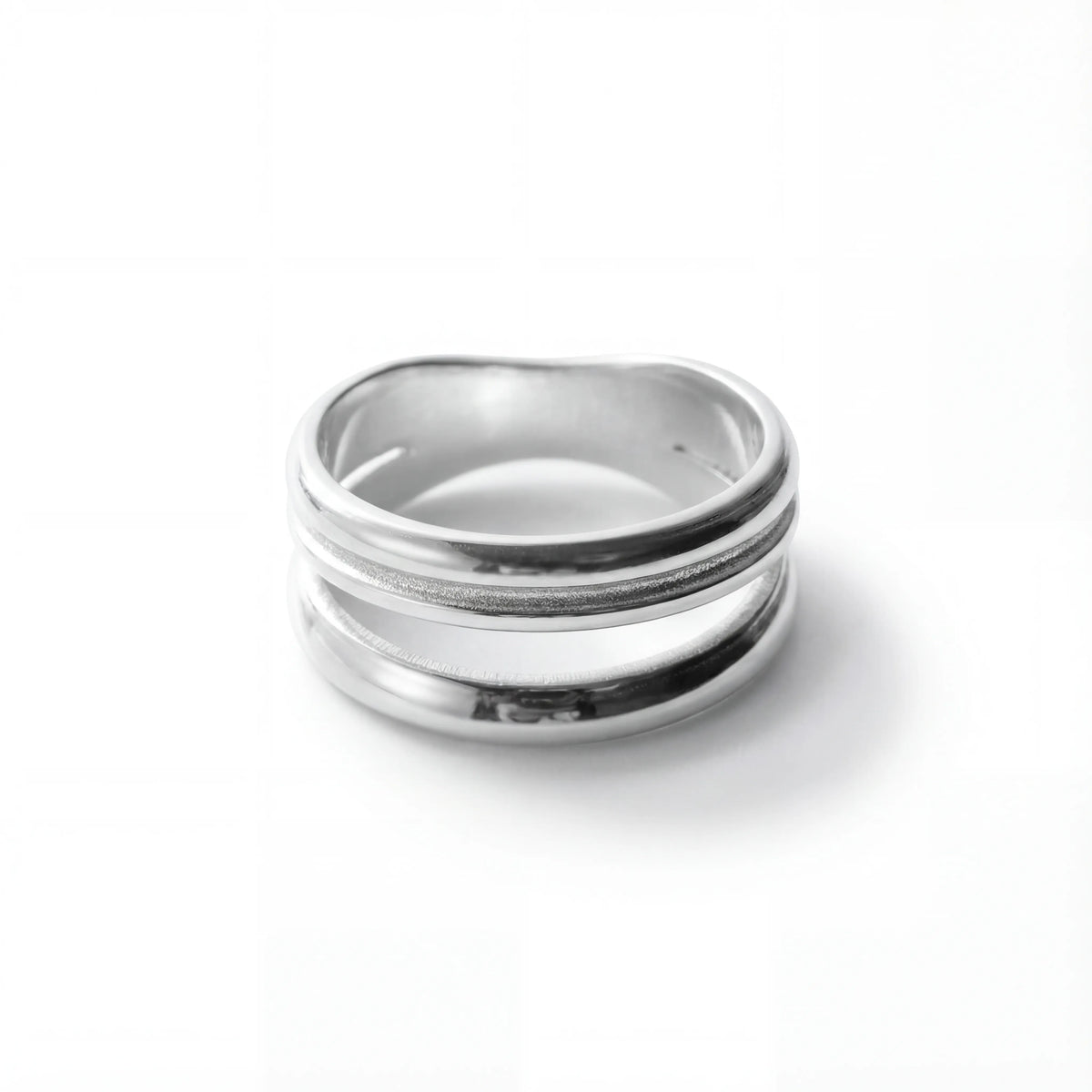 Triple Band Stacking Ring