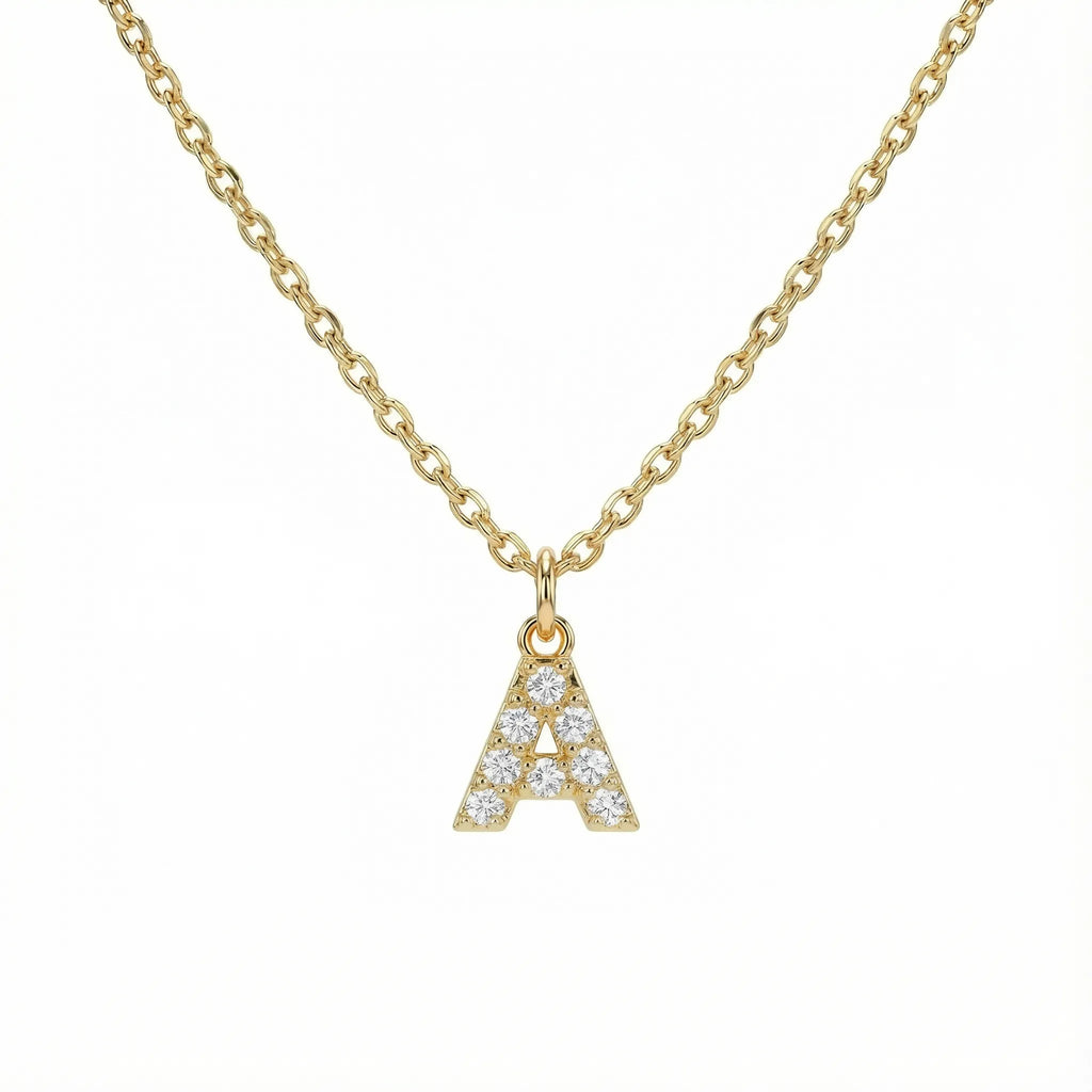 Initial Glow Necklace