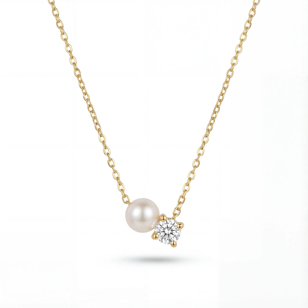 Pearl Birthstone Necklace