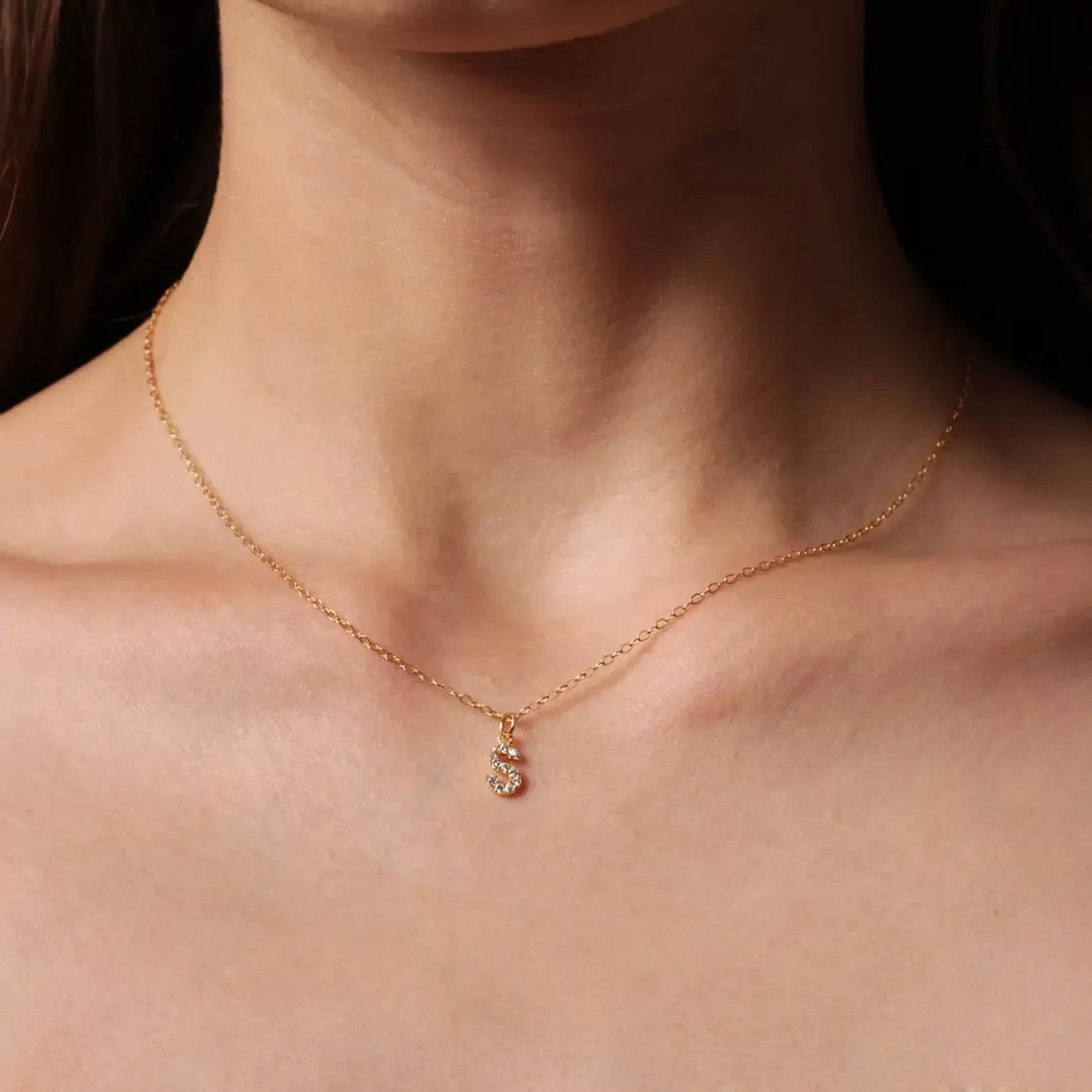 Initial Glow Necklace