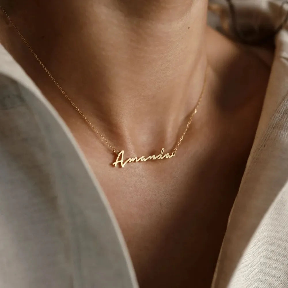 Collana con nome personalizzato