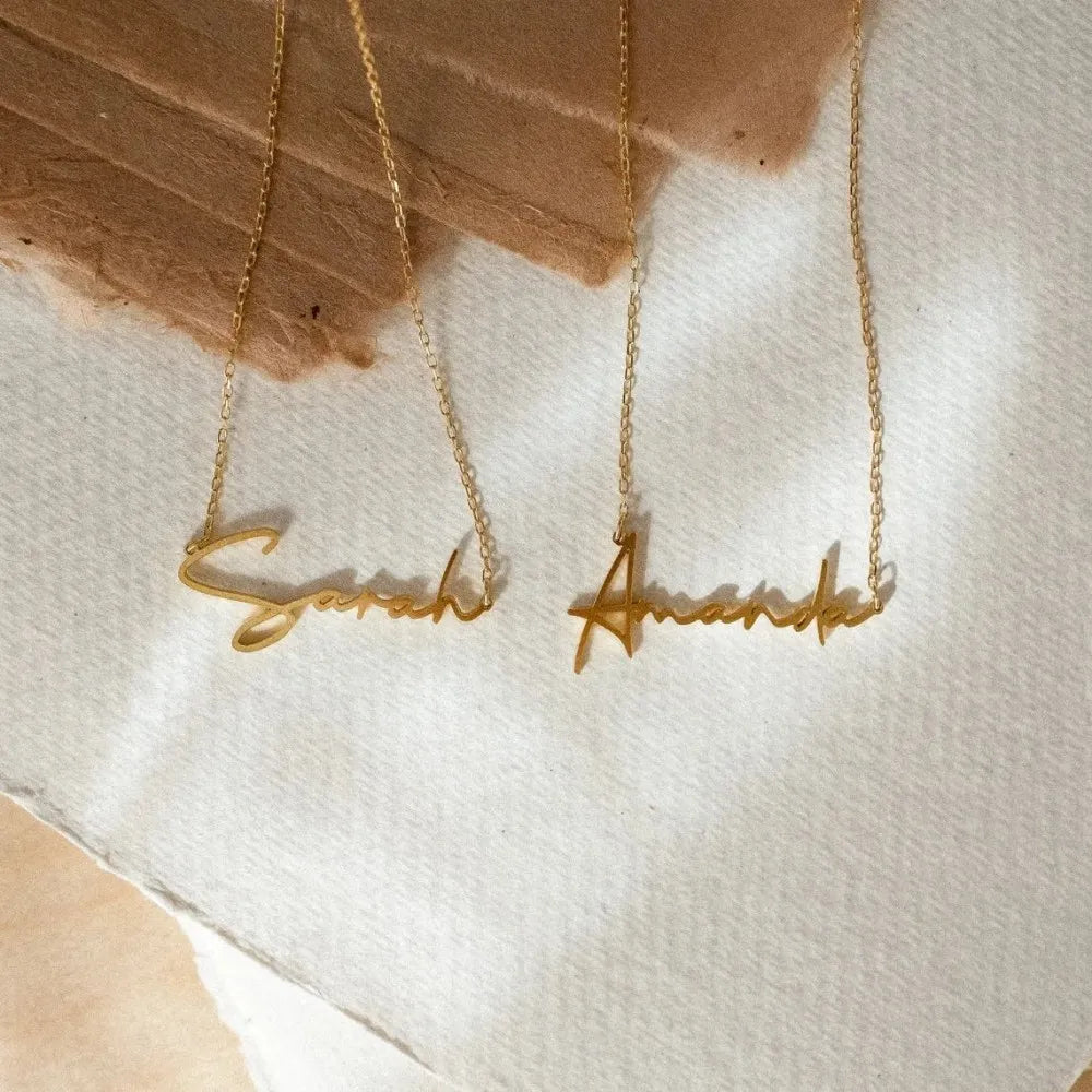 Collana con nome personalizzato