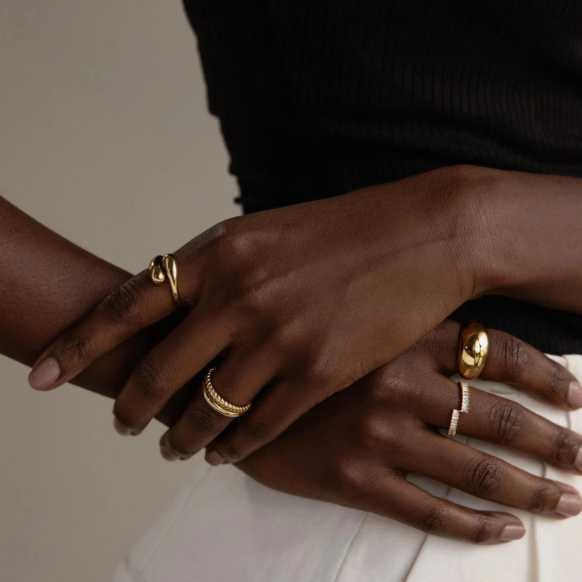 Teardrop Wrap Ring