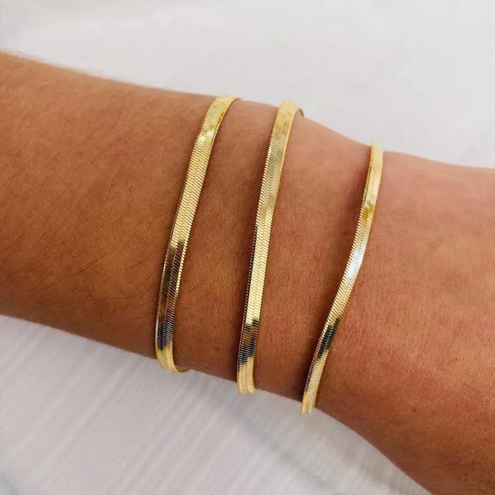 Snake chain bracelet