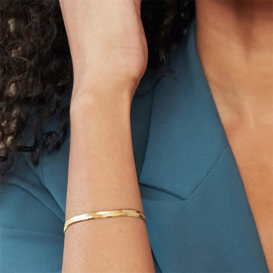 Snake chain bracelet