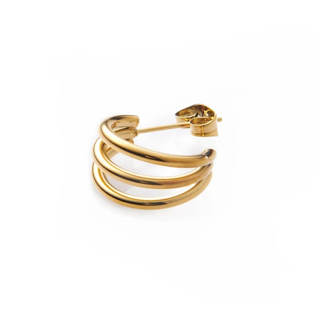 Triple Hoop Earrings