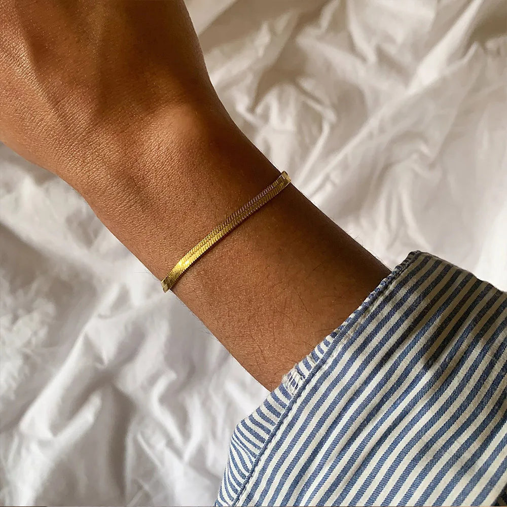 Snake chain bracelet