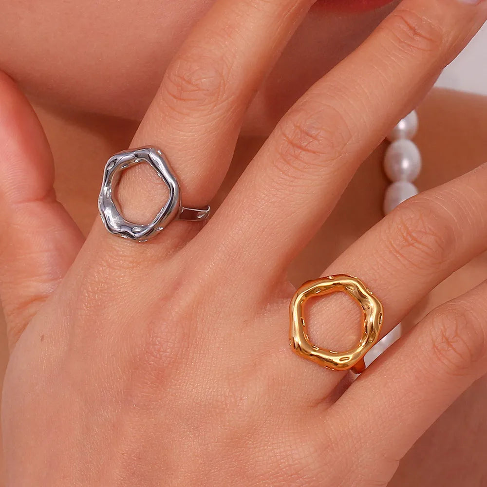 Conjunto de Anéis de Forma Orgânica