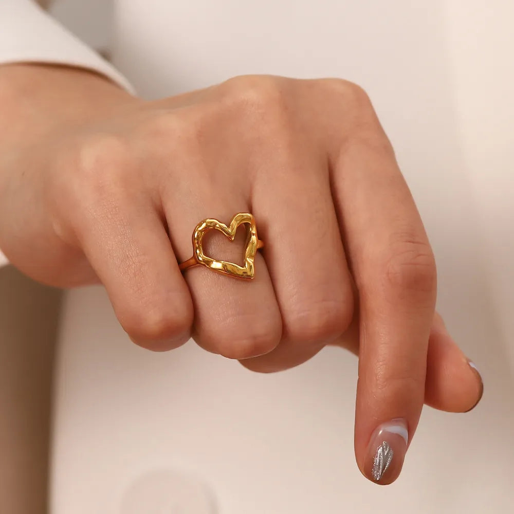 Organic Shape Ring Set