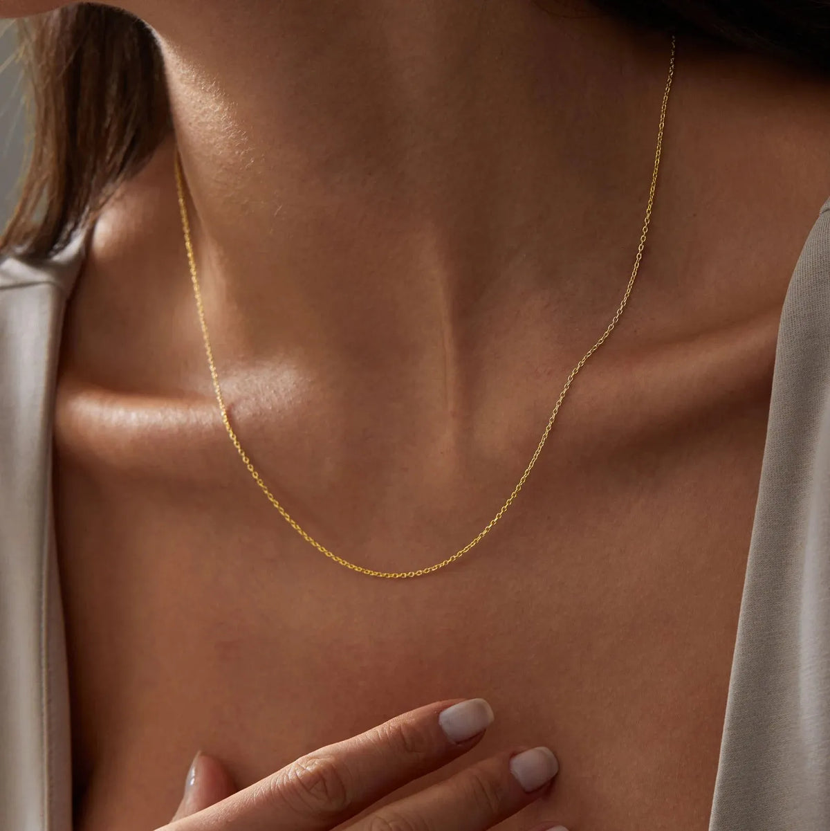 Fine Layer Chain Necklace