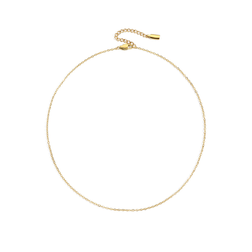Collana a catena a maglie sottili
