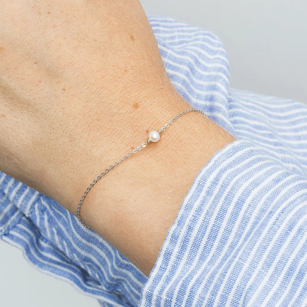 Pearl Chain Bracelet
