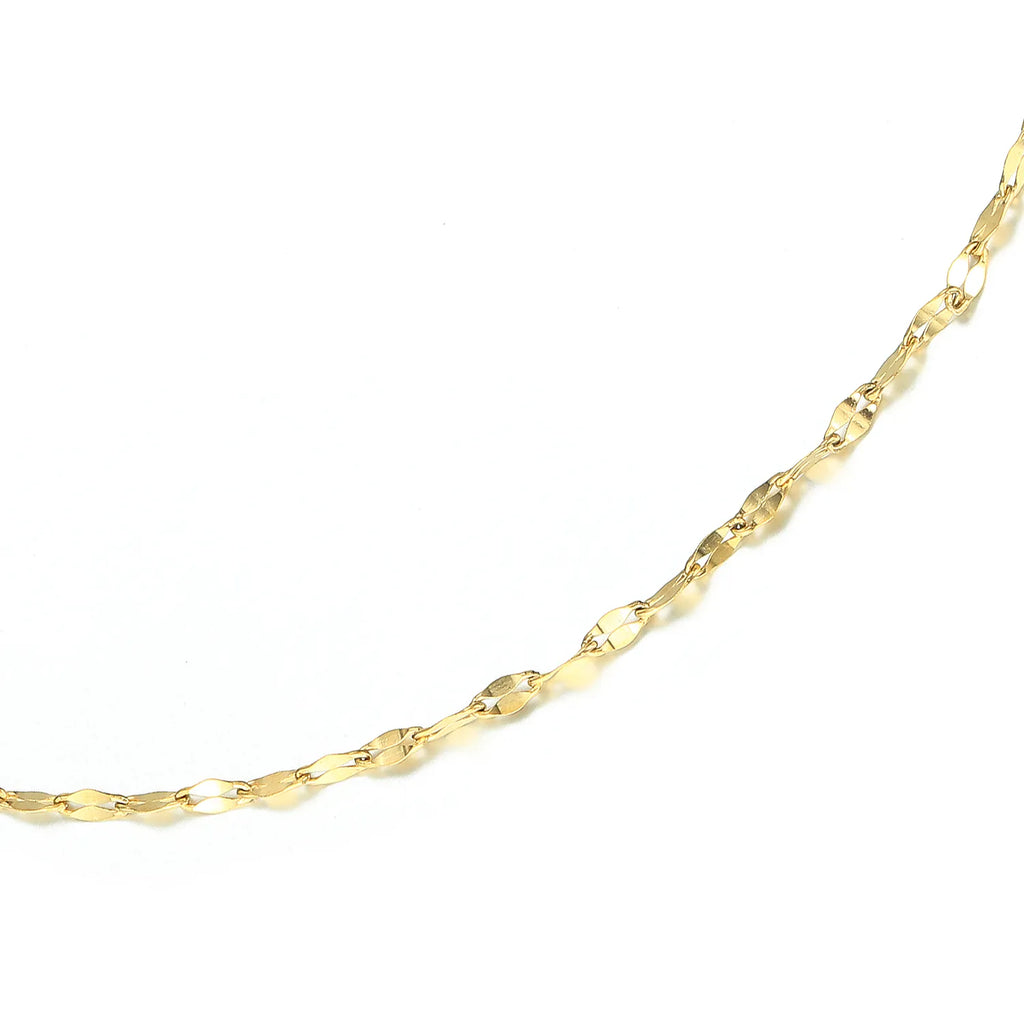 Collana con catena a maglie delicate