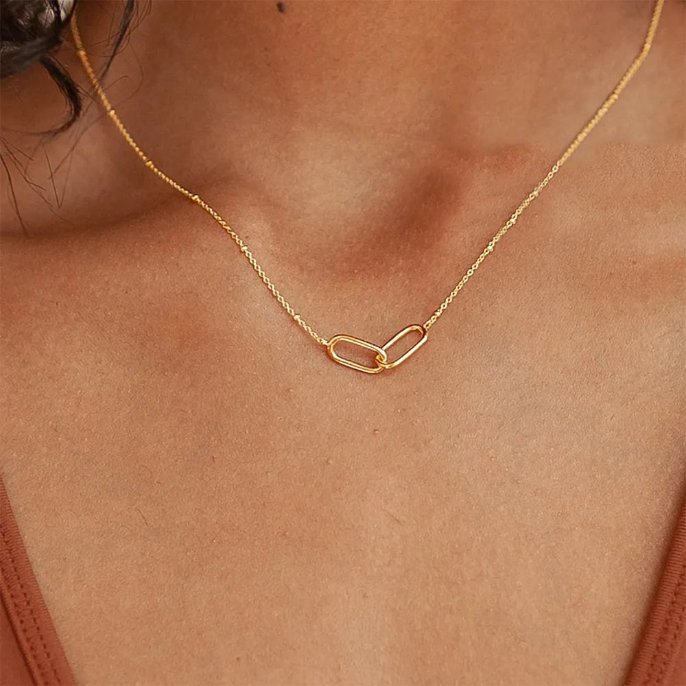 Link Infinity Necklace