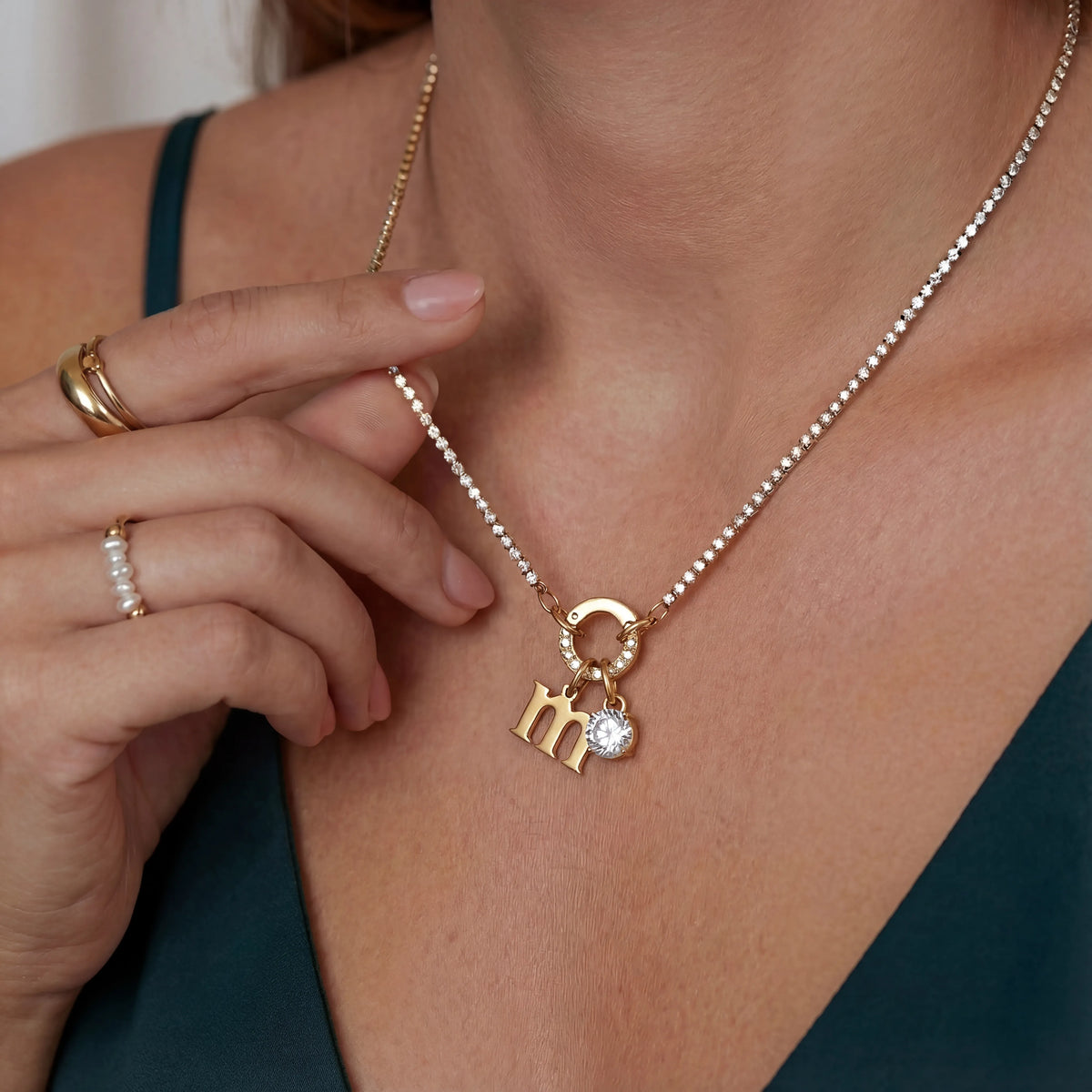 Constellation Initial Necklace