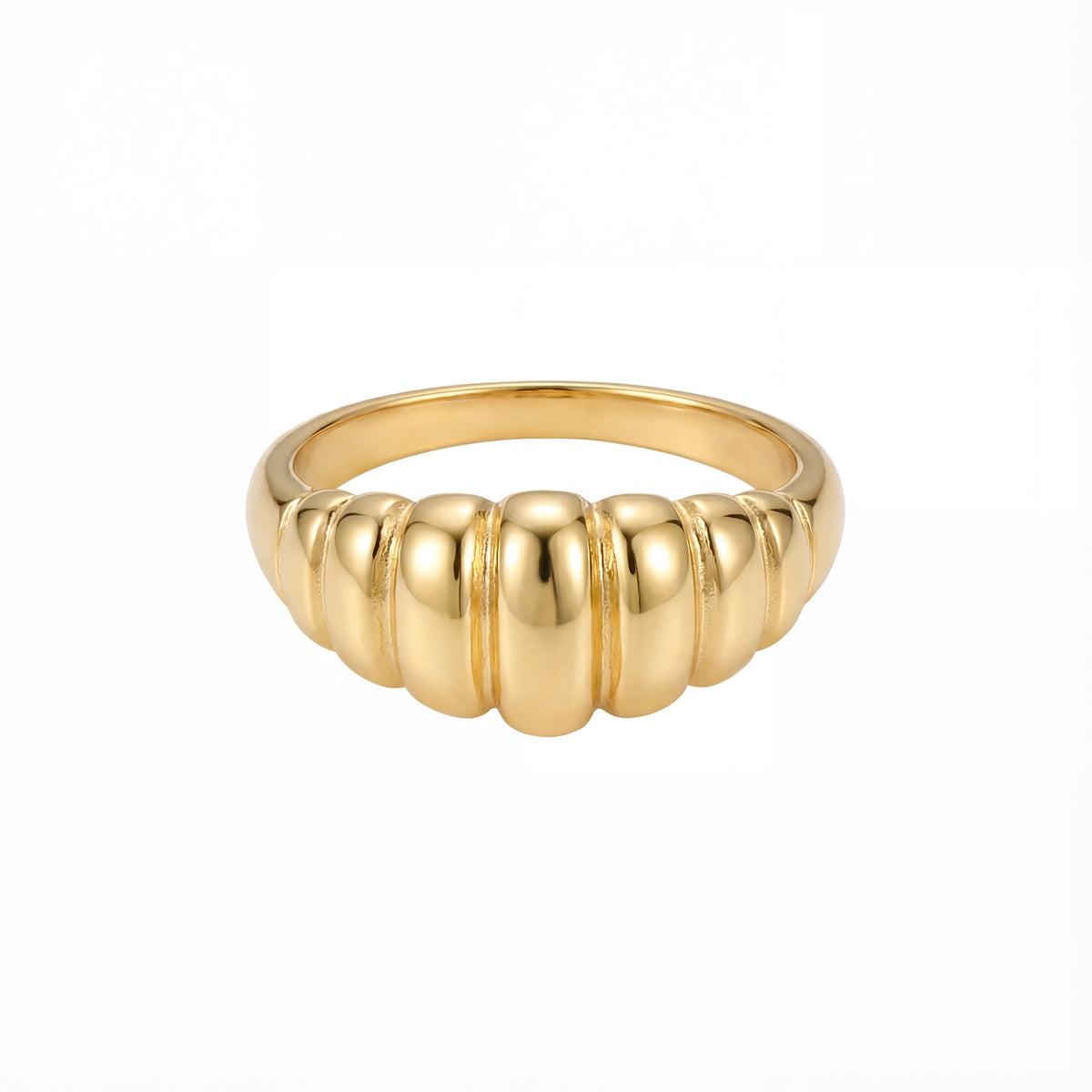 Croissant Dome Ring