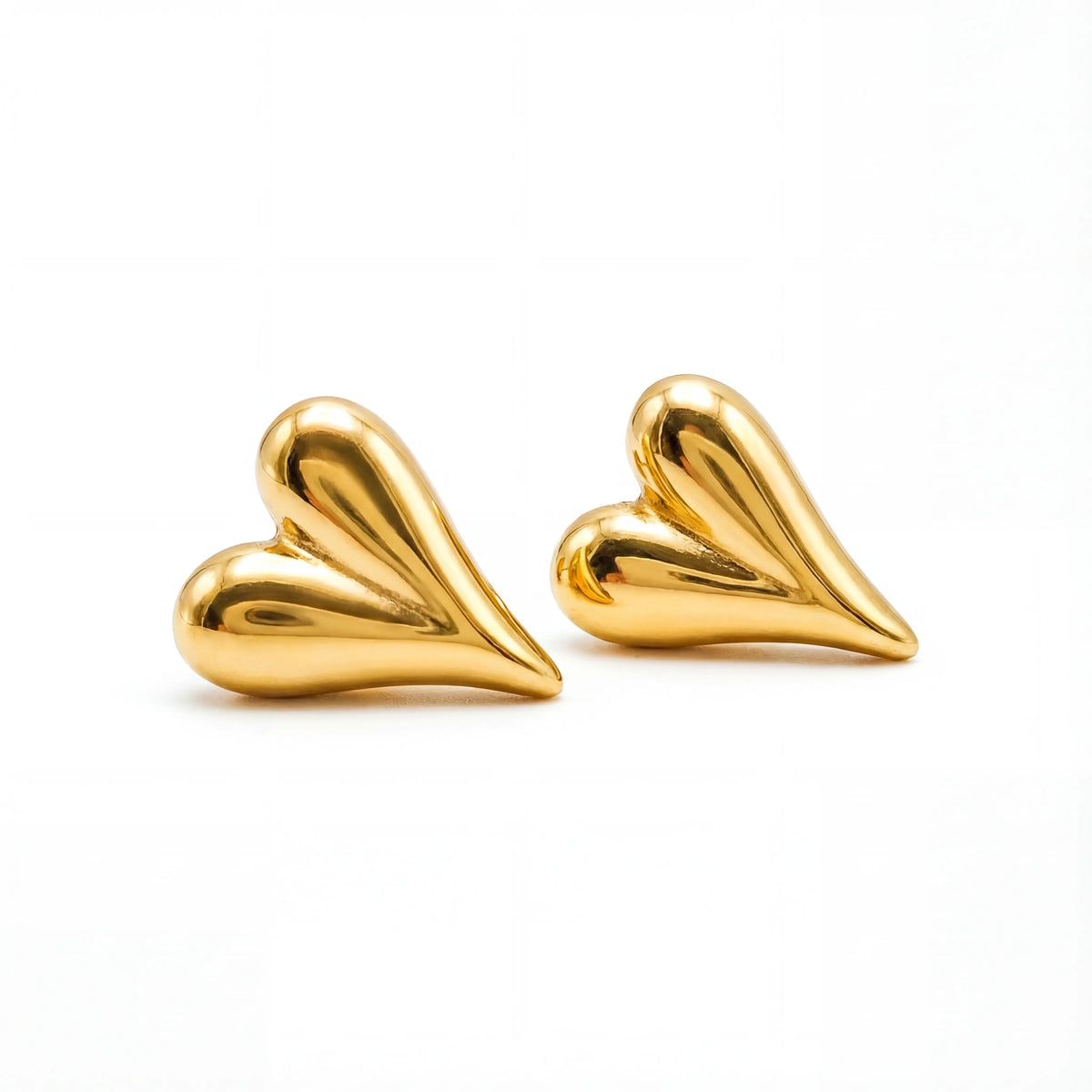 Heart Stud Earrings